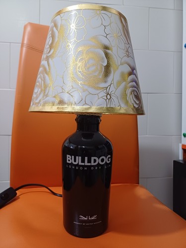 Lume con bottiglia gin - con, di