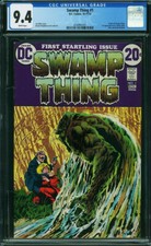 Swamp Thing #1 CGC 9.4 DC 1972