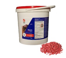Vebi MURIN FORTE GRANO ESCA veleno pronto uso topi ratti da 5 KG