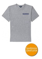 TRABUCCO T SHIRT GNT COTONE GRIGIO PESCA MARE FIUME TEMPO LIBERO