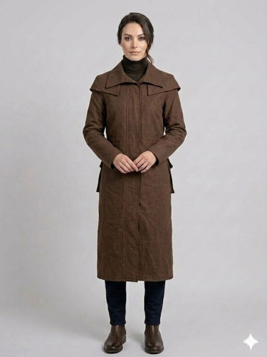 Cappotto trench lungo donna