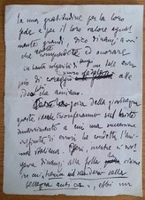 D'Annunzio autografo