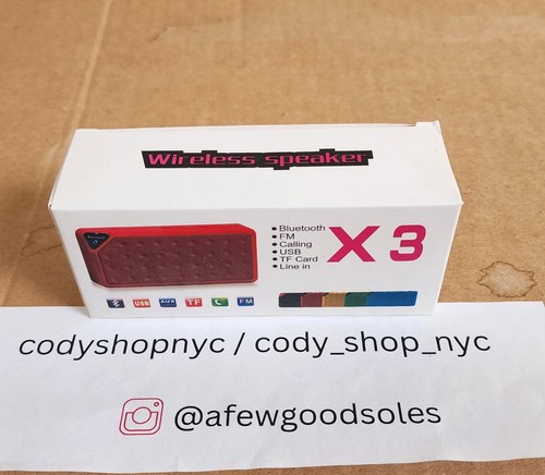 Mini altoparlante bluetooth - x3,