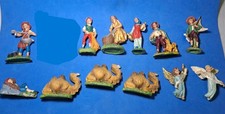 LOTTO 12 STATUINE PRESEPE VINTAGE IN PASTA