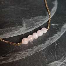 "Collana catena barra fatta a