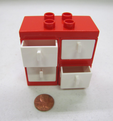 Lego duplo armadio - duplo, rosso