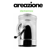 Tubo canna fumaria inox con