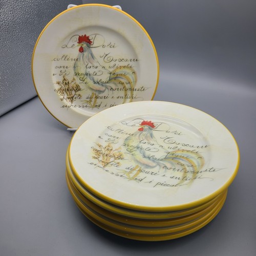 Deruta ceramiche set - ceramiche, gallo
