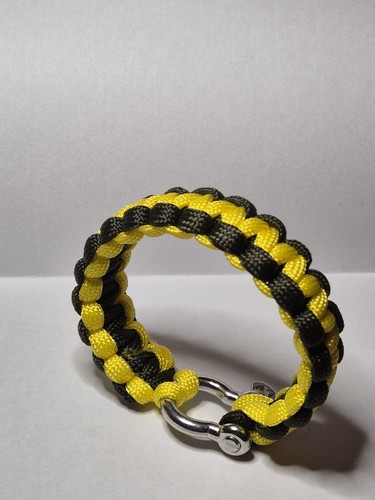 Bracciale paracord verde - bracciale, e