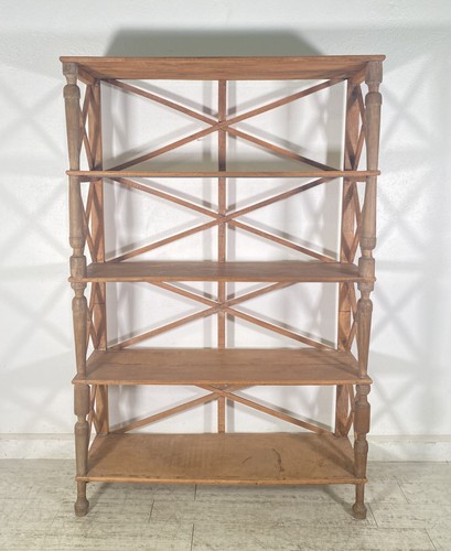 Antica enorme etagere legno - enorme,