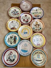 Servizio 12 piatti buon ricordo ceramica Solimene Vietri