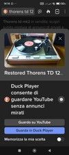 giradischi Thorens TD 125 mk2