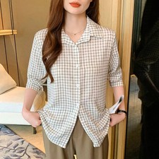 Camicia Leggera A Quadretti