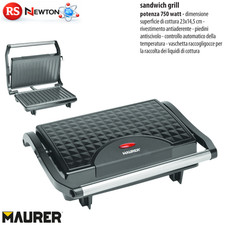 PIASTRA SANDWICH TOASTER 750W