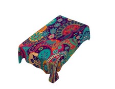 Colorful Flowers Table Cloths