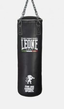  Sacco da Boxe LEONE 1947 Basic 30 KG Boxe, Kick, Thai colore nero