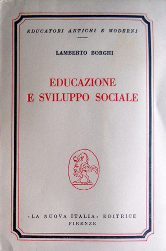Lamberto borghi educazione - borghi,