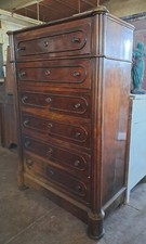 Como Cassettone Cassettiera Settimino Antico 800 Italiano Palissandro Affare