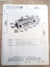 FISHER 80-C - Preamplificatore valvolare - NOS SAMS PHOTOFACT 315/5