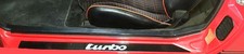 Coppia Scritte Adesive "TURBO"