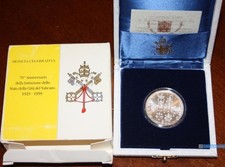 NL* VATICANO GIOVANNI PAOLO II 500 Lire Argento 1999 CITTA' STATO FDC set