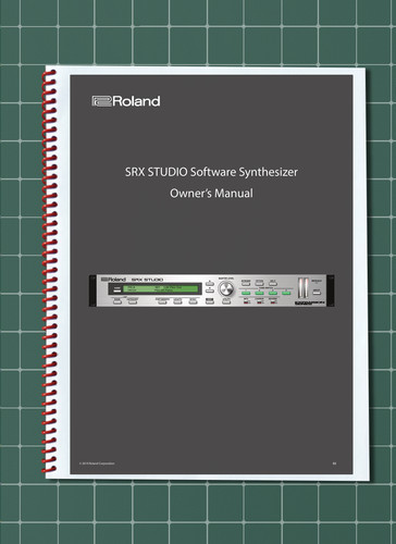 Software roland srx - software,