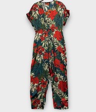 Tuta donna Zara media floreale