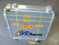 Radiatore in alluminio per Toyota Hilux 4RUNNER Surf KZN130 1KZ-TE 3.0 TD 1993-1996