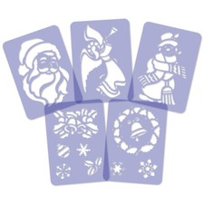 5x Stencil riutilizzabili in