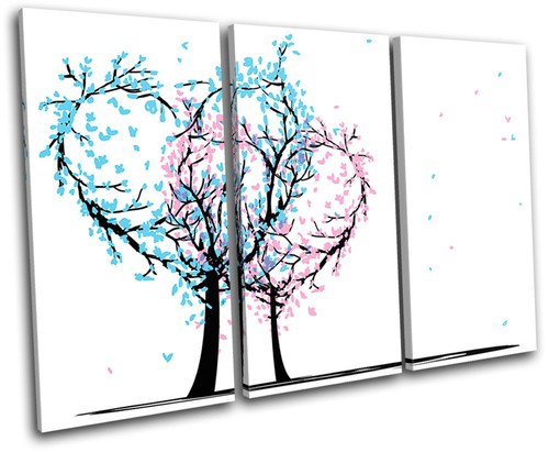 Cherry blossom trees - cherry, hearts