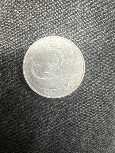Moneta lire del - 5,