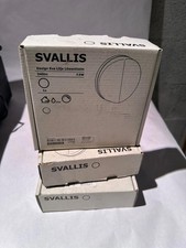 3 applique led Ikea Svallis