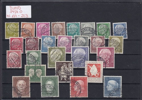 Bund 1954 michel 177 - 1954,,