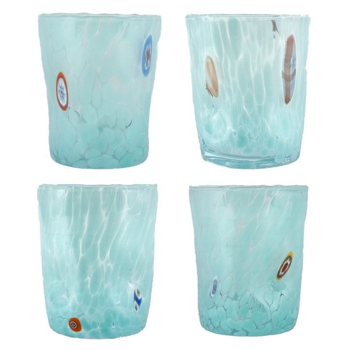 Set bicchieri murano - set, arte