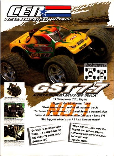 Pubblicità cen gst - 7.7, nitro