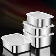 Contenitori snack in acciaio