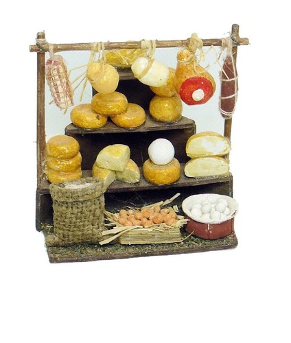 Miniatura banco formaggio - miniatura,