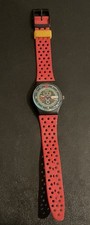 Raro Orologio Swatch Vintage 1987 Navigatore 'Wind Unit' GB707 Testato Funzionante NO Batteria