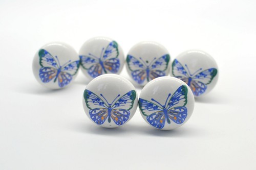 Pomelli cassetto bianco blu - cassetto,