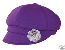 BERRETTONE BIMBA CON FIORE