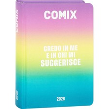 COMIX DIARIO AGENDA MINI SCUOLA 2025/2026 GIORNALIERO MULTICOLOR SUNRISE 11,5X16