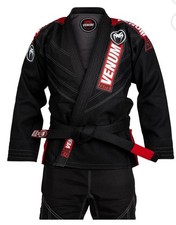 Kimono Venum Elite Challenger BJJ Gi Nero Taglia A4 NUOVO Jiu Jitsu