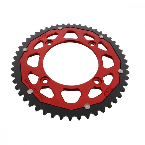 Kettenrad alu rot zähne - kettenrad, 51-zähne