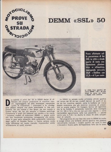 Advertising test moto demm - ,