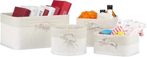 Set cestini portaoggetti - set,