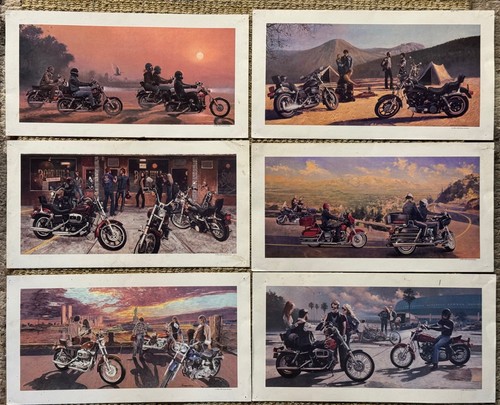 Set poster harley davidson - harley-davidson, del
