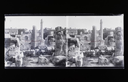 Ruines romana arles francia - ruines,