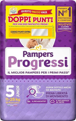 Pannolini pampers progressi - pannolini,