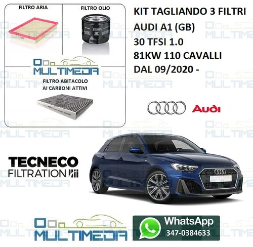 Kit tagliando filtri - tagliando, tecneco