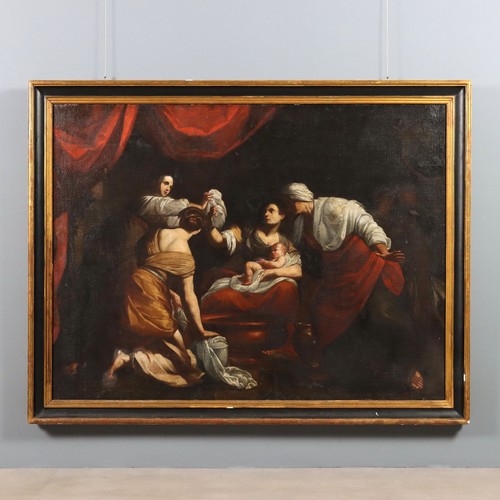 Dipinto antico nascita - la, di